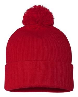 Unisex Red Beanie