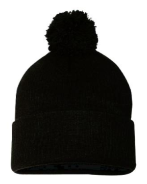 Unisex Black Beanie